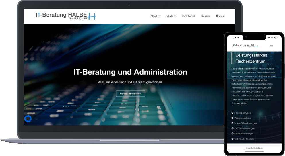 Website für Unternehmen erstellen lassen. Mit modernem Webdesign von der Agentur in Düsseldorf.