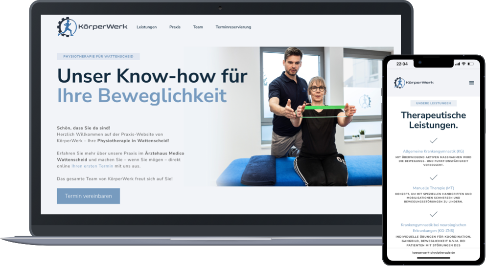 Website für Freiberufler erstellen lassen. Mit modernem Webdesign von der Webdesignagentur in Düsseldorf.